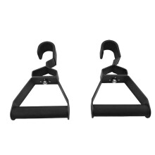 2Pcs Gyms Grip Pull Handles, Exercises Band Attachments Handle Adjustable Lat Pulldown Handle Rowing Grips
