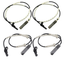4Pcs Car Front & Rear ABS Wheel Speed Sensor for E81 E82 E87 E90 34526870075 34526870077 34526760424 34526762476