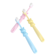 Kids Cartoon Toothbrush with Soft Ultrafine Bristles, Dual Cleaning Design, Ergonomic Grip, 3 Pack