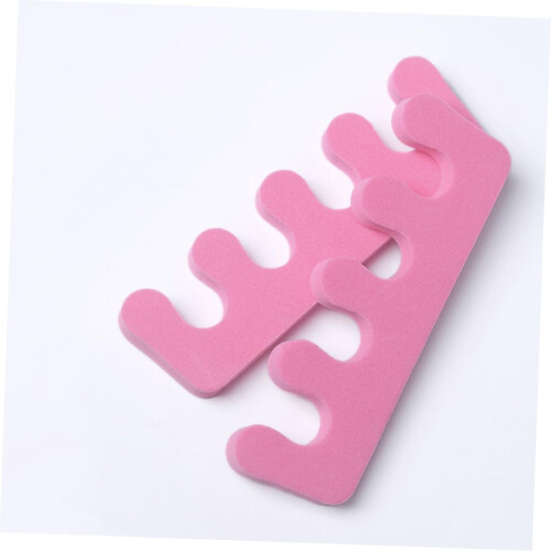 Toe Separators 20pcs Soft Foam Finger Dividers for Smudge Nail Art and Polish Application 1