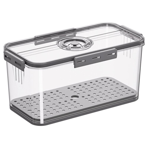 Bread Box for Kitchen Countertop Airtight Bread Storage Container with  Recording Lid Bread Keeper for Bread