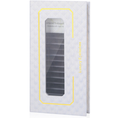 (8-15 Mix) Fluffy Wispy Y-Shaped False Lashes for Eyes 2
