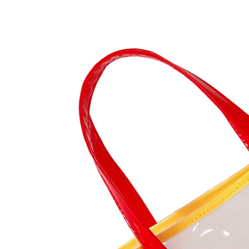 PVC διαφανής τσάντα ώμου για ταξίδια 2