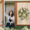 Lavender and Tulip Wreath50cm Silk 4