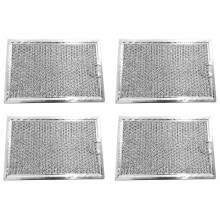 4pcs Microwave Filter Replacement for 5303319568 Microwave Filter - Aluminum Mesh Grease Screen