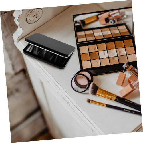 Empty Makeup Palette Refillable Multi‑Grid Design Travel Organizer Box for Eyeshadow and Lipstick 1