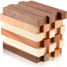 30 Pezzi di Penne In Legno Esotico, Forniture per Tornitura Penne, Kit per Tornitura Penne Diy per Artigianato Diy, 5 X 3/4 X 3/4 Pollici