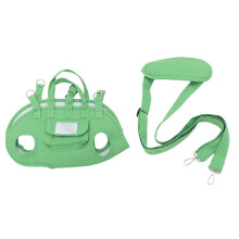 Dog Carriers Bag Breathable Pet Carriers Sightseeing-Green S