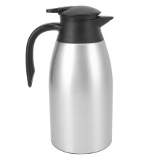 2L Theepot van 304 Roestvrij Staal met Lekvrij Deksel, Draagbaar Handvat, Gemakkelijk Schoon Te Maken, Geïsoleerde Koffiedispenser A