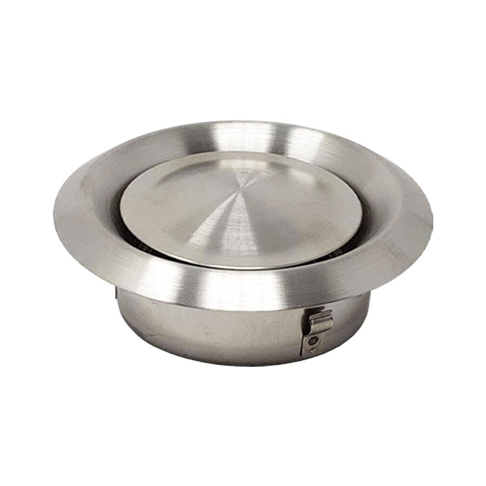 Stainless Steel Ventilation Port Air Outlet Circular Exhaust Grille For Indoor Use 125Mm 6032837107007