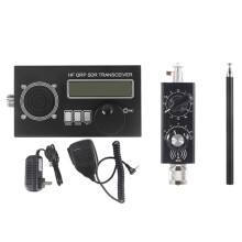 USDR USDX SDR Transceiver with 3.5-470MHZ 20W Tuner 8 Band SSB CW QRP Shortwave Defined Radio Transceiver US Plug