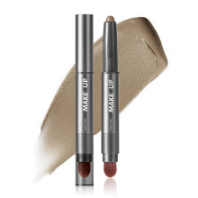 DualEnded Contour Stick with BuiltIn Brush, Cream Contour Makeup, Longwear Matte Finish