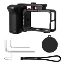 Flymile Camera Grip Holder for  Action 5 Pro/Action 4 /3 Accessories Shutter Button Photography Handle Street Grip Kit