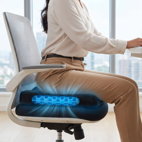 GEL SEAT CUSHION 40X35CM 2