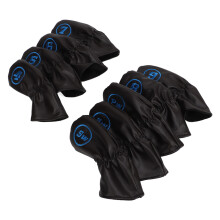 Waterproof Golf Iron Head Covers 9 Pcs Set
