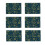 6Pcs Eid Mubarak Wrapping Paper 70x50cm Large Wrapping-type J 1