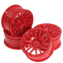 1/10 Scale RC Drift Racing Car Wheel Rims for , , HSP, HPI, Sakura, , RedCat Red