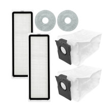 Dust Bag HEPA Filters Mop Cloth Pads for Cecotec Conga X100/X100 X-Treme Robot Vacuum Cleaner Spare Parts