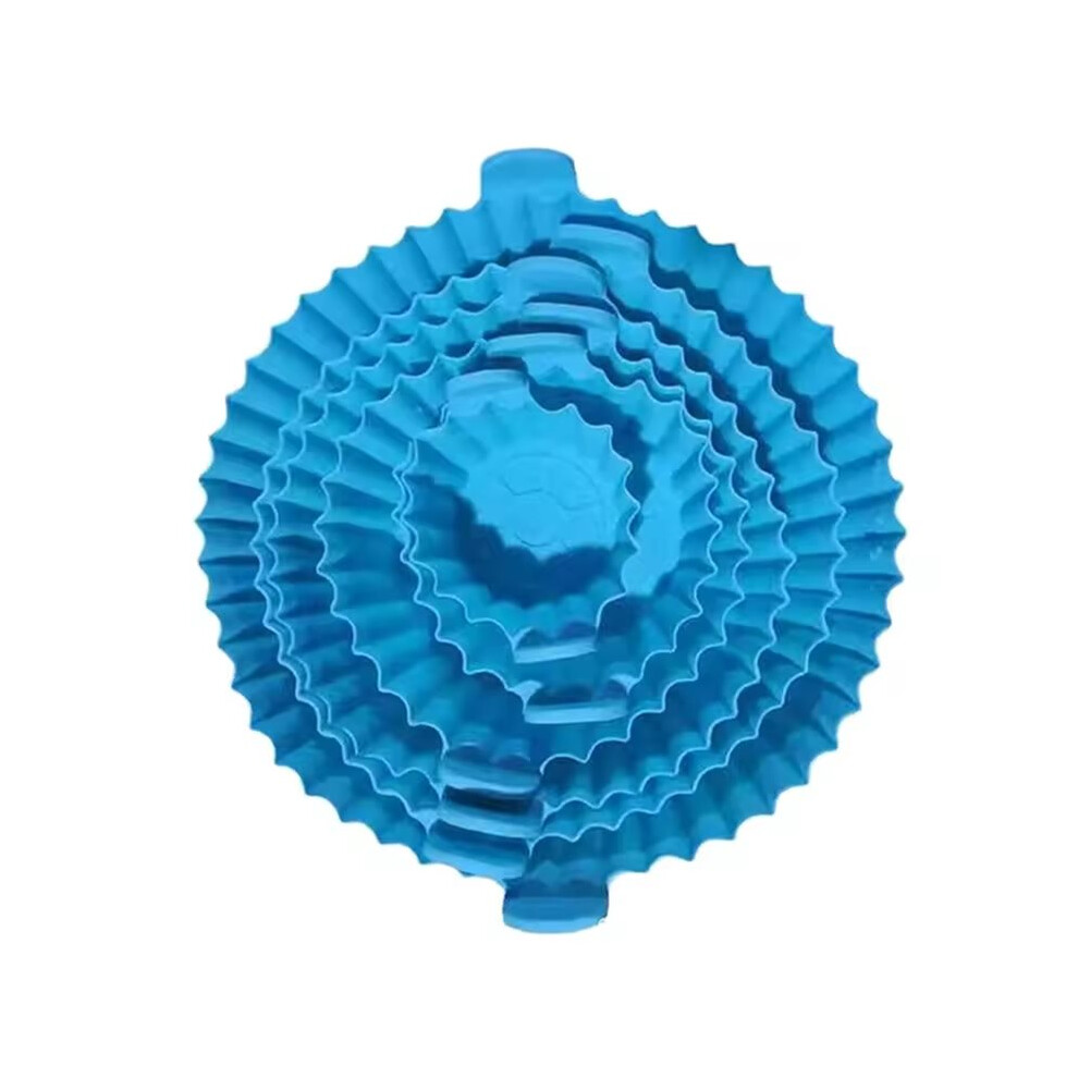 Brecantia Airfryer Silicone Basket Reusable Oven Baking Tray Silicone Mold Forfried Chicken Basket Air Fryer Accessories
