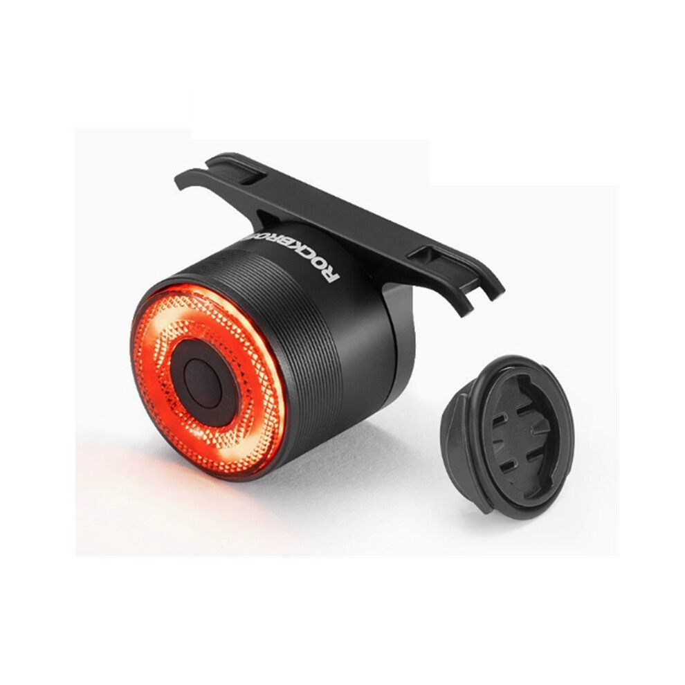 Rockbros Brake Bicycle Tail Mtb Road Seatpost Saddle Bike Rear Waterproof Usb Charging Cycling Tail Light 4713734238682
