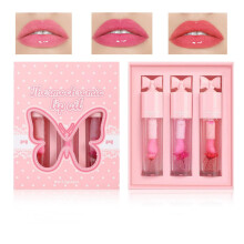Temperature Color Changing Lip Gloss Set, Hydrating NonSticky Lip Oil Trio with Long Lasting Shine