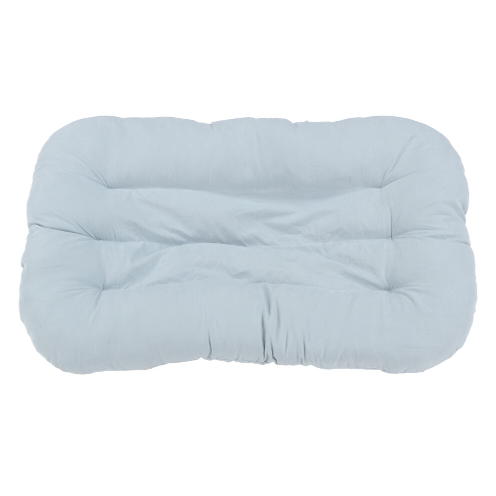 Ergonomic Baby Lounger Breathable Cotton Safe & Comfortable For Infants Blue