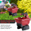 Cordless Lawn Spreader with Adjustable Width, Large Capacity for Seed, Fertilizer, Salt 5