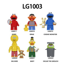 Lego Sesame St Street Toy Minifigures Figure Big Bird