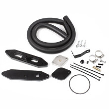 EGR Valve Coolant Cooler Kit Set for F250 F350 2011-2019 6.7L Powerstroke Black EGR Valve Kit