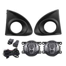 Car Front Fog Lamp Fog Lamp Cover Fog Lamp Assembly Halogen Bulb for AXIO 2013-2015
