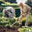 (Pointed 4 Section) Dual Head Garden Hoe & Rake Tool 1