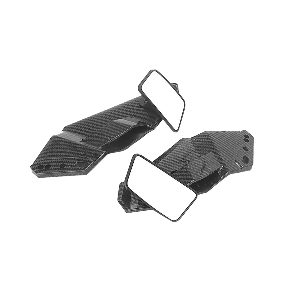 Motorcycle Side Mirrors Winglets Fixed-Wing Rearview Mirror For Zx4r Zx4rr Zx-25R Zx25r 2020 - 2024 6031542244373