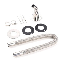 Heater Exhaust Pipe Straight /Elbow 24mm Stainless Steel Universal for Air Heater Exhaust Pipe Elbow