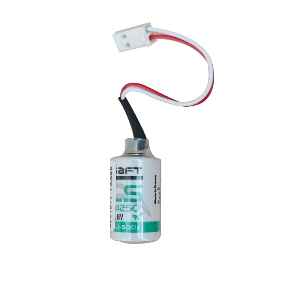 Plc Battery Replacement 6Es79711aa00 1/2Aa 3.6V 1100Mah For Siemens Plc Longlasting Power (1Pc) 9092120121308