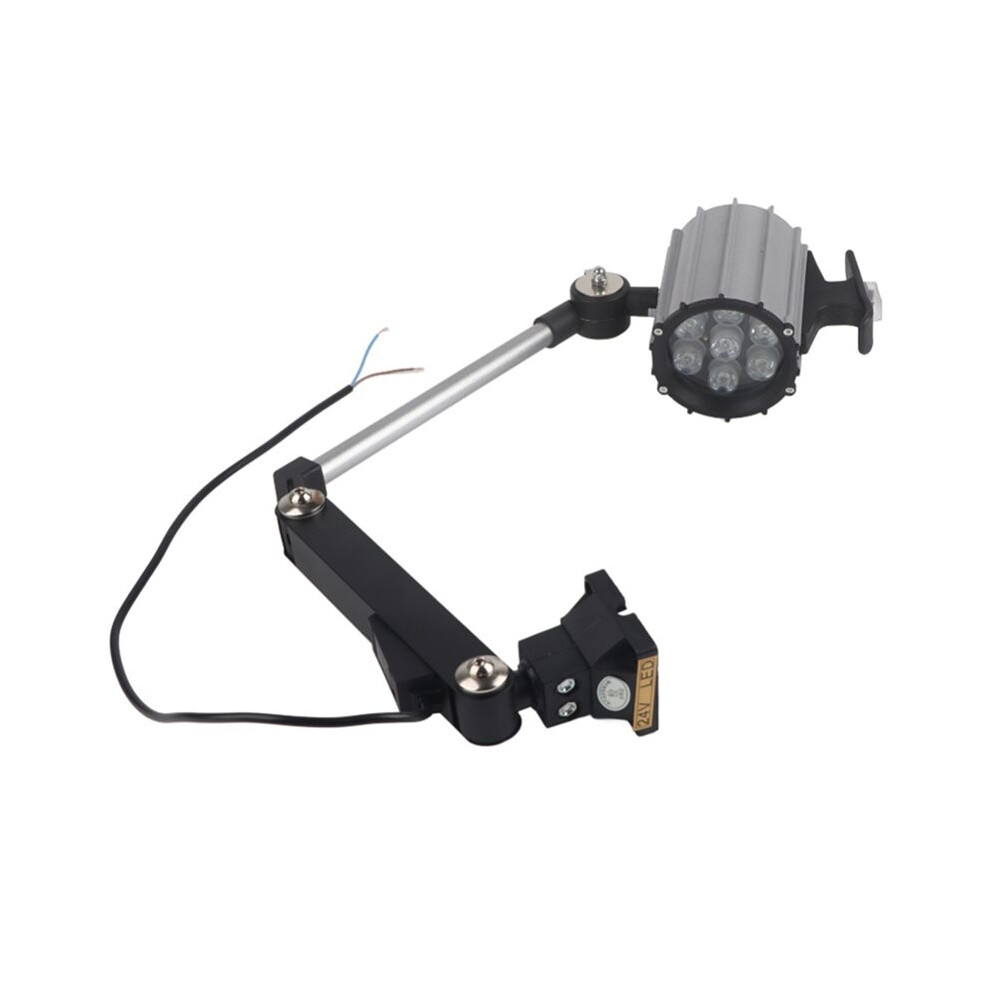 Led Long Arm Adjustable Multipurpose Worklight With Screw Fixation For Lathe Cnc Milling Machine 7W 24V 4712166968358