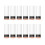 Billiard Cue Tips 12pcs Professional Lightweight Durable Pool Cue Accessories 3