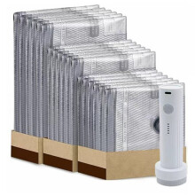 6/9 Pcs Rechargeable Pump Vacuum Bags Travel Packing for Luggage and Suitcase Compression Space Saver for Clothes 9 Pack