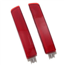 1 Pair Car LH+RH Reflector Rear Bumper Light for MURANO 2015-2021 Warning Light Fog Light 26565-8990B 26560-8990B