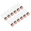 Billiard Cue Tips 12pcs Professional Lightweight Durable Pool Cue Accessories 14