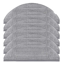 6 Pcs Mop Cloth Pads Replacement for S8 Pro Ultra Robot Vacuum Reusable Microfiber Dual Sonic Mopping Pad