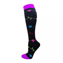 Graduated Compression Socks for Men and Women Varicose Veins Sports Cycling Running LXL Color 2