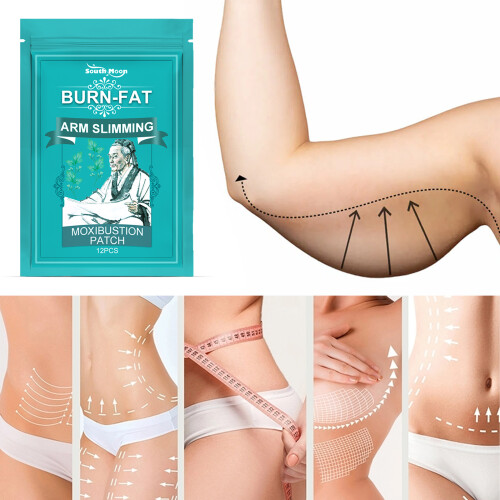 Thin Arm Moxibustion Patch Hot Compress Fat Burning Weight Loss Patch 2