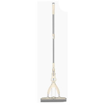 Hands Sponge Mop with Telescopic Stainless Steel Handle, Foldable Squeezer for Home Cleaning