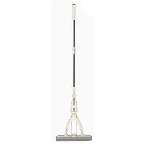 Sponge Mop Self Squeeze Foldable Design with Telescopic Stainless Handle for Easy Floor Cleaning