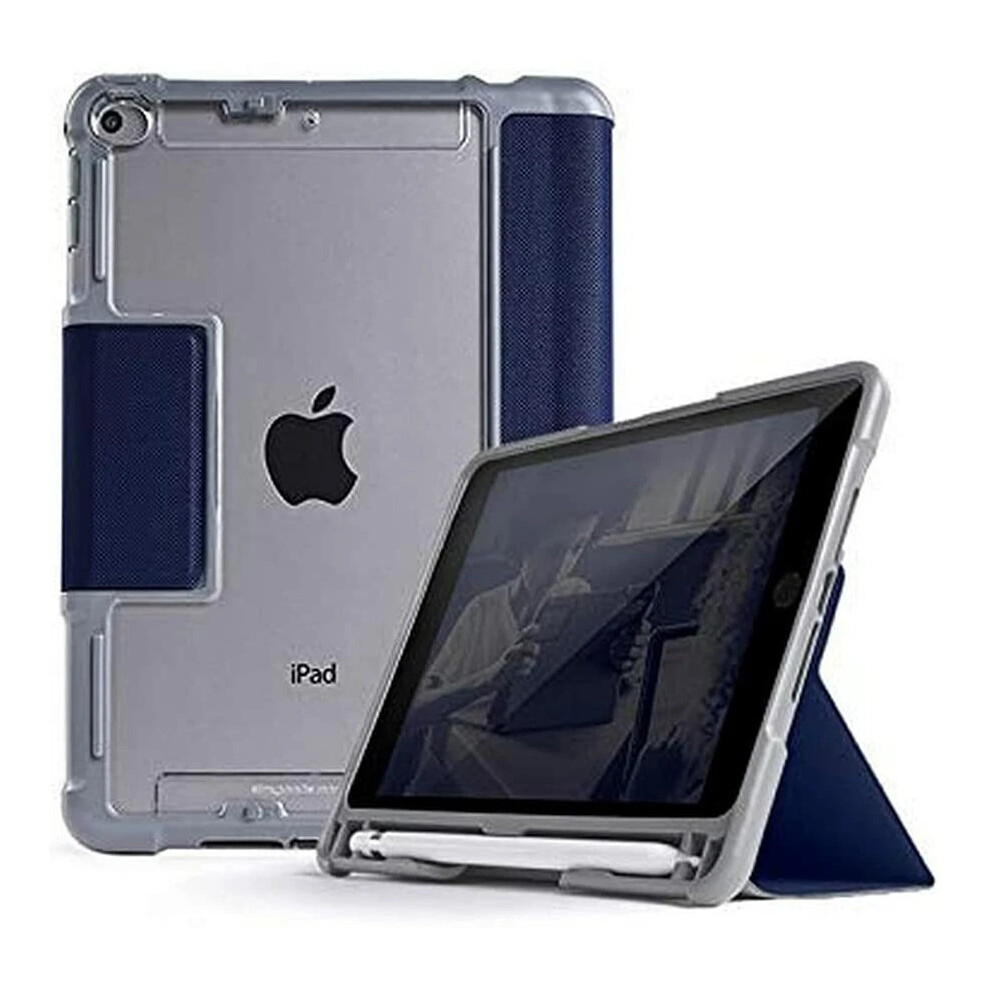 Stm Dux Plus Ultra Case For Ipad Mini 4 / 5 Rugged Folio Cover Blue 765951764448