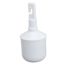 Hook Style Blind Cane Tip Replacement, ABS Rolling Rocker Head for Uneven Terrain, Smooth Motion