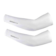 XXL Cooling Arm Sleeves UPF 50+ Sun Protection with Non Slip Silicone Bands for Outdoor Sports