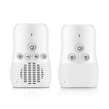 Baby Audio Monitor 2-Way Talk Baby Intercom Wireless Night Light Home Child Safety Device 2.4GHz US-Plug