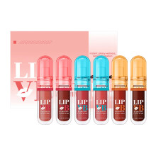 Lip Gloss and Tinted Lipstick Set, NonSticky Hydrating Formula, Buildable Shine for All Occasions