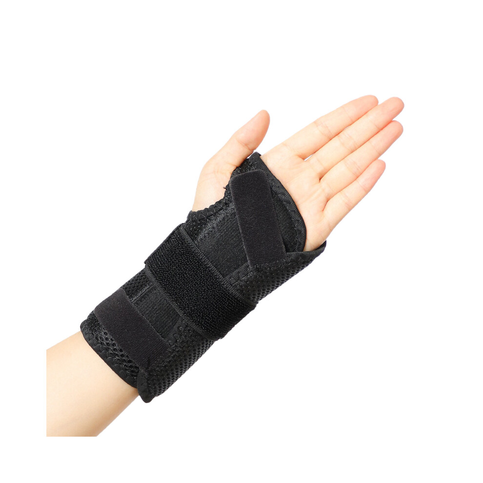 Phui-Pet-Supplies (Black, Left) Soft Wrist Brace For Carpal Tunnel Relief